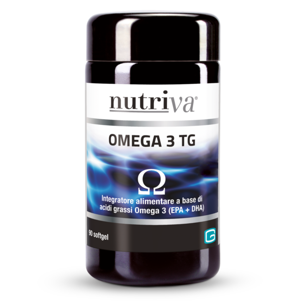 Nutriva Omega 3 TG Integratore Olio Di Pesce 90 Compresse Softgel 1410 mg