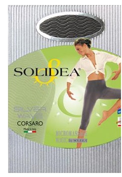 Solidea Silver Wave Corsaro Pantaloncino Micromassaggiante Colore Nero Taglia M