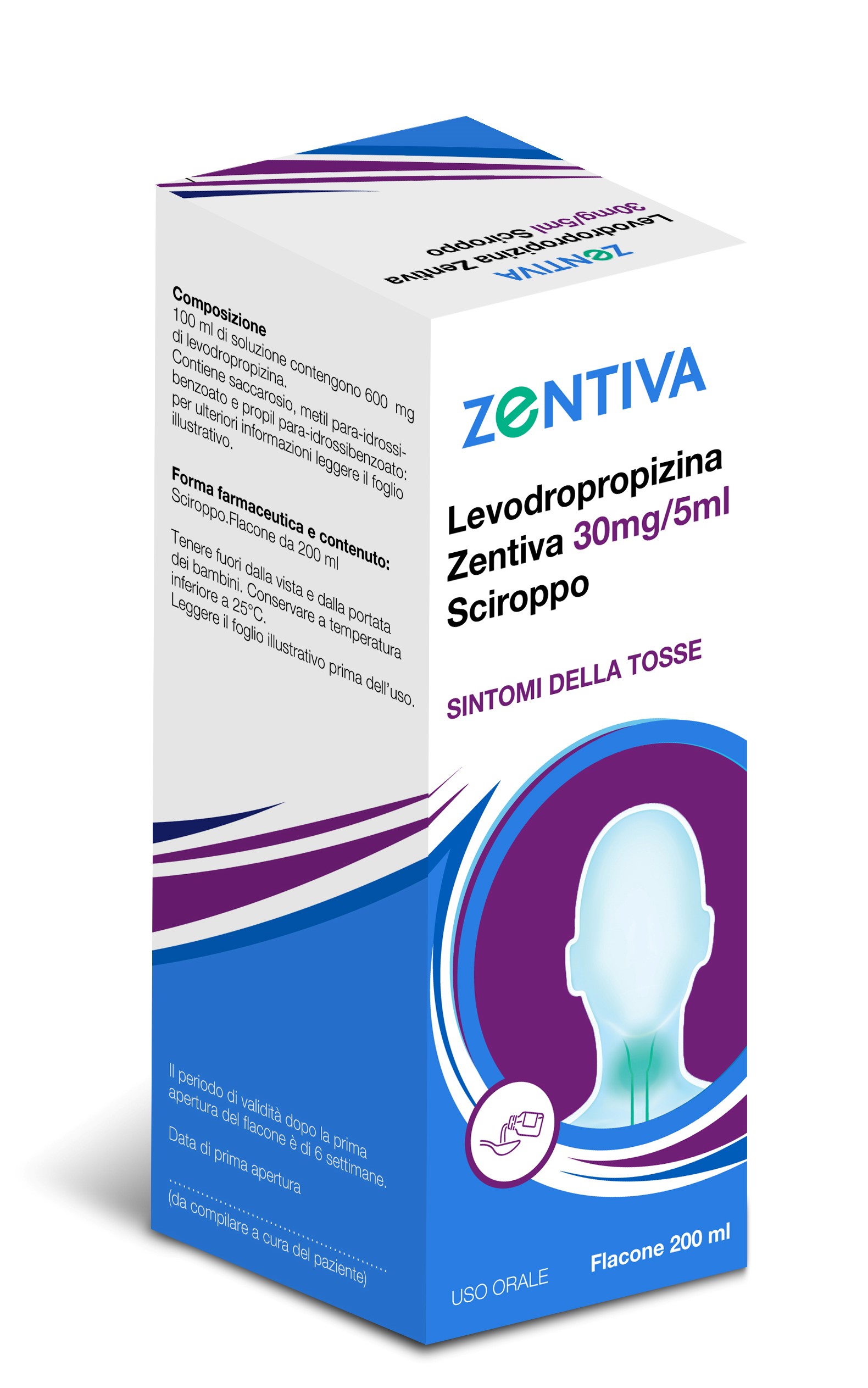 LEVODROPROPIZINA ZENT*SCIR 200