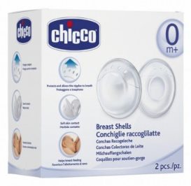 Chicco Conchiglie Raccogli Latte 2 Pezzi