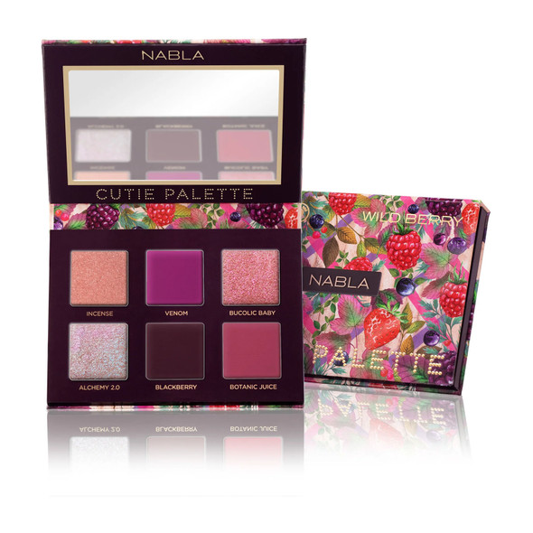 NABLA CUTIE PALETTE WILD BERRY 10