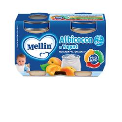 Mellin Merenda Yogurt E Albicocca 2 x 120 g
