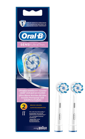Oral-B Sensi Ultrathin Testine Di Ricambio 2 Pezzi