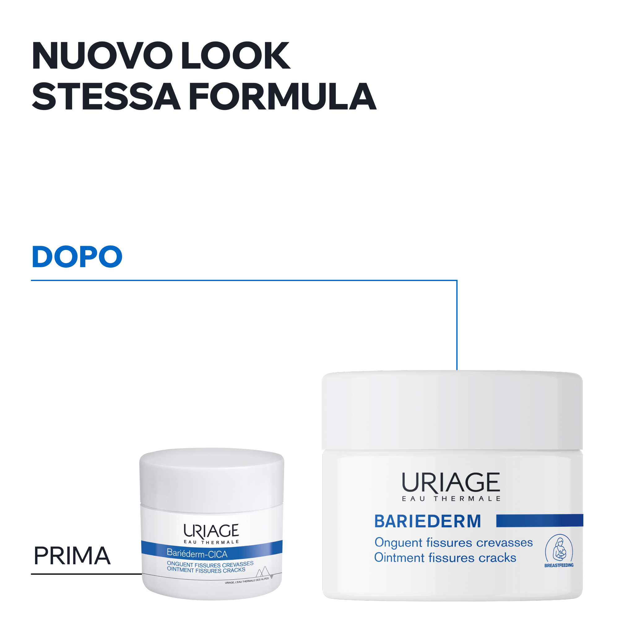Uriage Bariéderm-Cica - Unguento Isolante E Riparatore Per Fessurazioni, Screpolature E Ragadi 40 g
