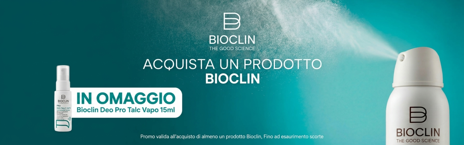 Bioclin deo omaggio desktop