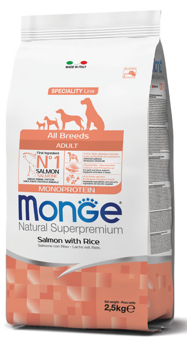MONGE ALL AD SALMONE/RISO 12KG