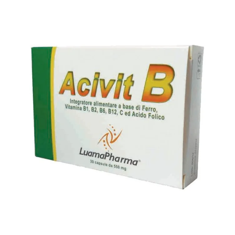 Acivit B Integratore 30 Capsule
