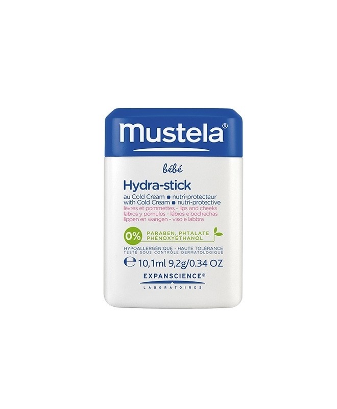 Mustela Stick Nutriente alla cold cream labbra e guance 10,1ml