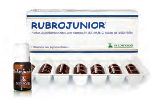 Rubro Junior Integratore 7 Flaconcini 