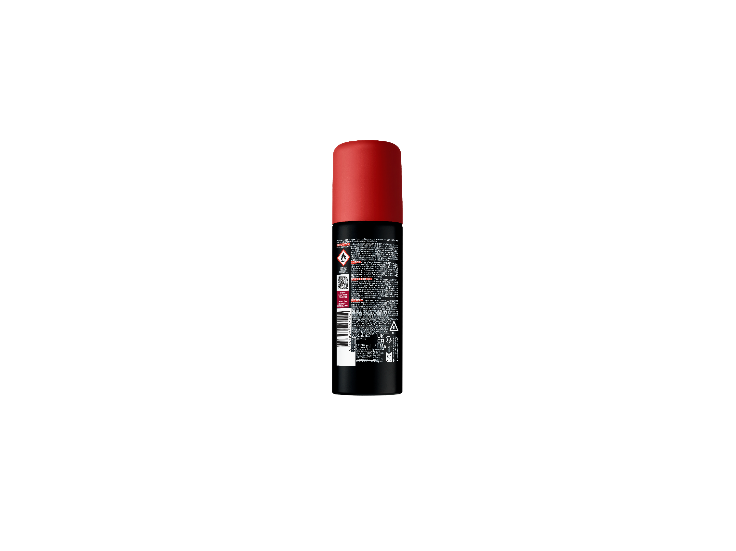 Vichy Homme Clinical Control 96H - Deodorante Aerosol Anti-Traspirante 125 ml