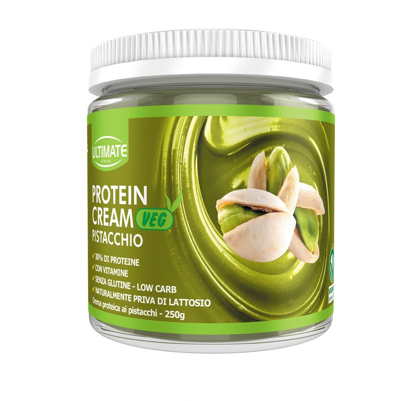 Ultimate Italia Protein Cream Veg - Crema Proteica Gusto Pistacchio 250 g