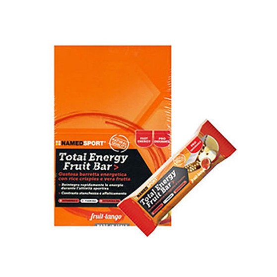 Named Total Energy Fruit Bar Caribe 35g