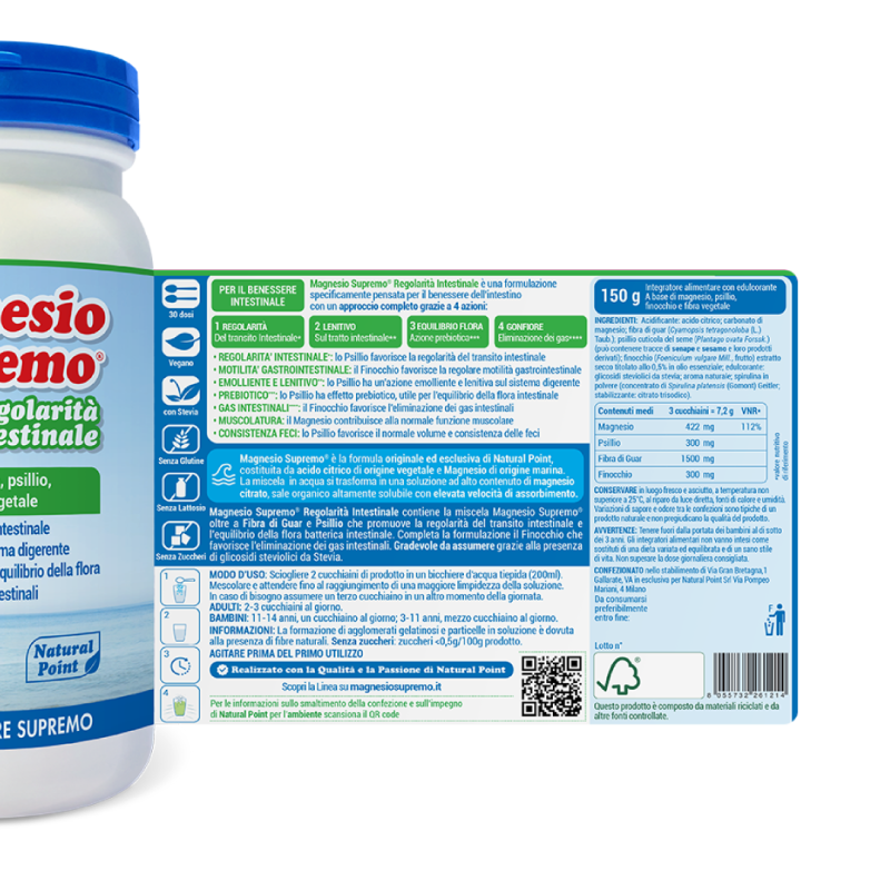 Magnesio Supremo Regolarità Intestinale  150g