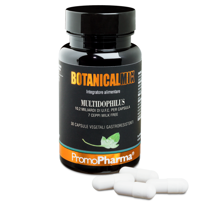 Botanicalmix Multidophilus favorisce l?equilibrio della flora batterica intestinale 30 capsule