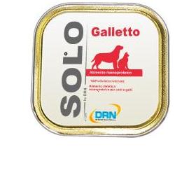 DRN Solo Galletto Alimento Umido Per Cani E Gatti 100 g