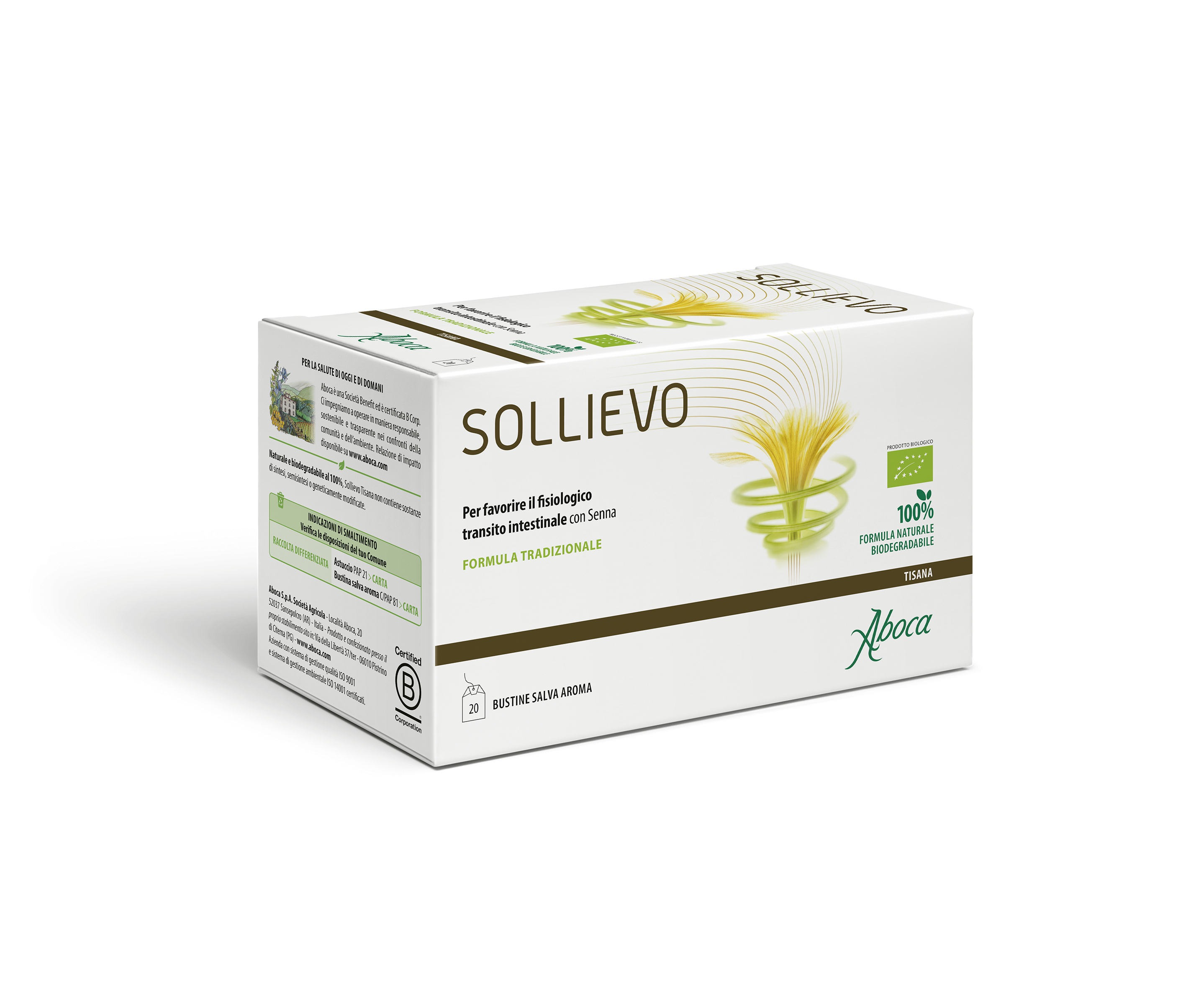 Aboca Sollievo Tisana Benessere Intestinale 20 Bustine