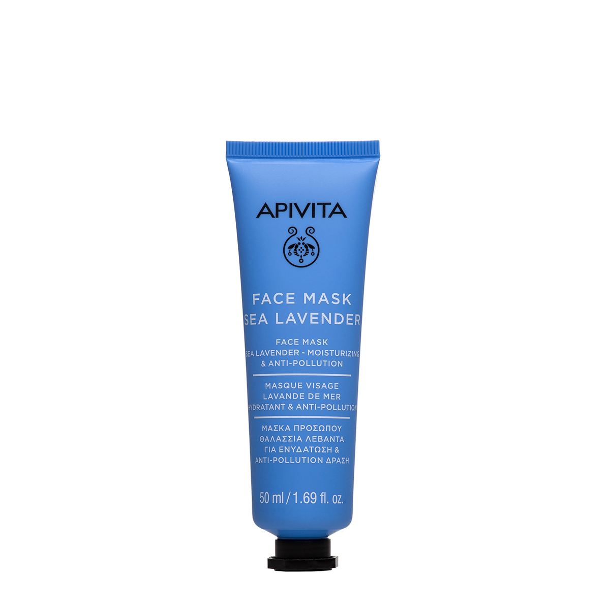 Apivita Face Mask Sea Lavander - Maschera Idratante Antinquinamento Alla Lavanda Viso 50 ml