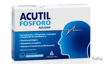 Acutil Fosforo Advance - Integratore per memoria e concentrazione - 50 compresse