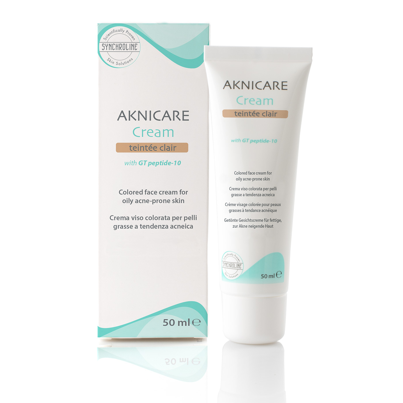 Aknicare Crema Teintee Clair Anti Imperfezioni 50 ml