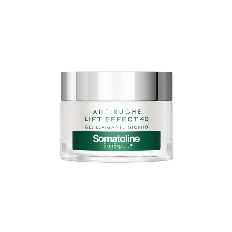 Somatoline SkinExpert, Lift Effect 4D Crema Giorno Gel Filler Antirughe, Trattamento Viso   Anti-età,  Acido Ialuronico   50ml