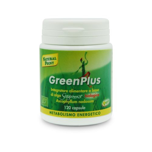 Greenplus Natural Point - Integratore per il metabolismo energetico - 120 capsule vegetali