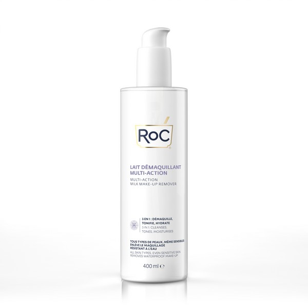 RoC Cleansers Latte Struccante Multiazione 3in1 Struccante, tonificante, idratante 400 ml
