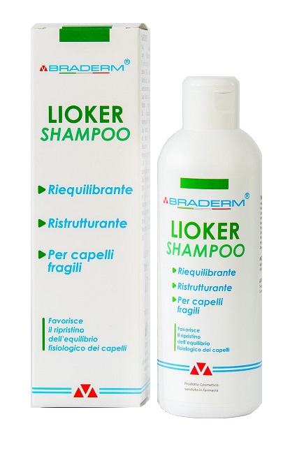 BRADERM LIOKER SHAMPOO 200ML