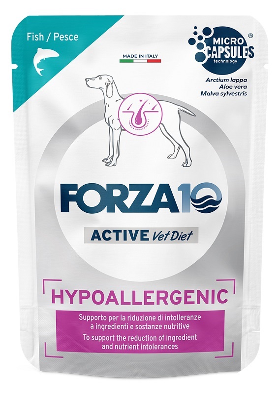 F10 ACT DOG HYPO PESCE WET100G