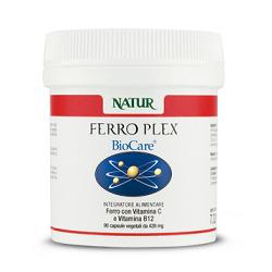 FERRO PLEX 90CPS VEG 428MG