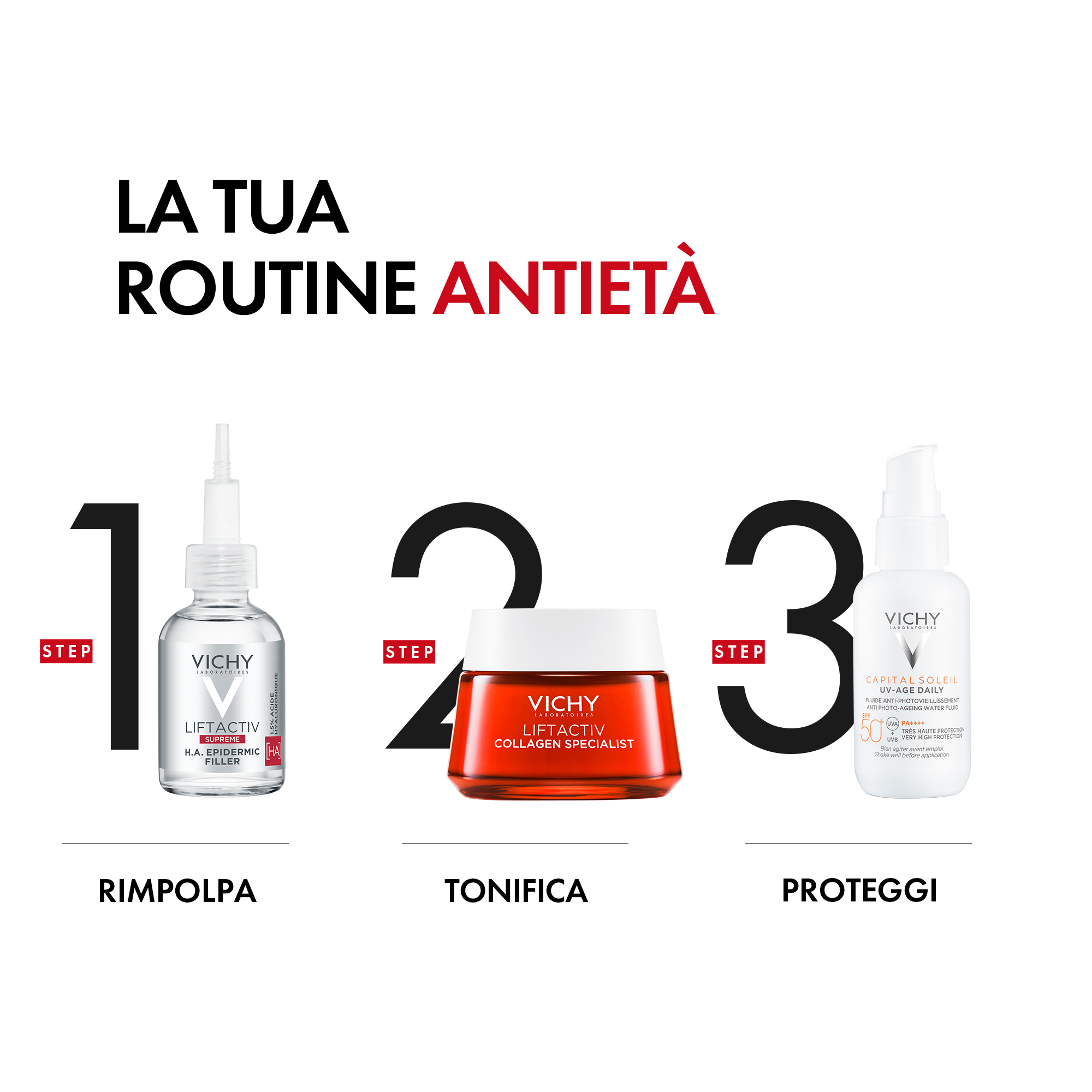Liftactiv Supreme Siero HA Epidermic Filler con 1,5% di Acido Ialuronico Puro 30 ml