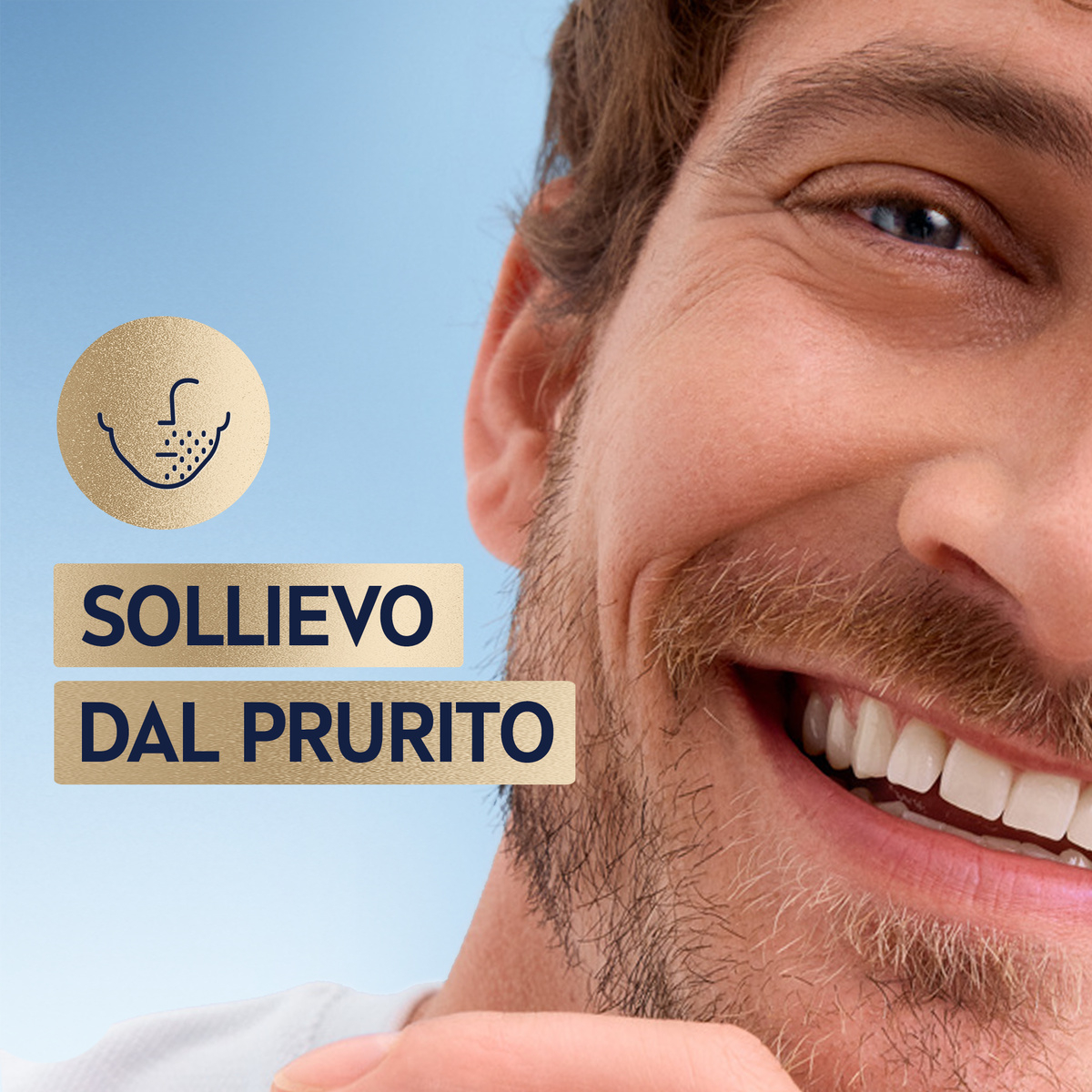 Nivea Men Sensitive Viso e Barba Cream Gel 50 ml, Crema viso uomo per un sollievo dalle irritazioni
