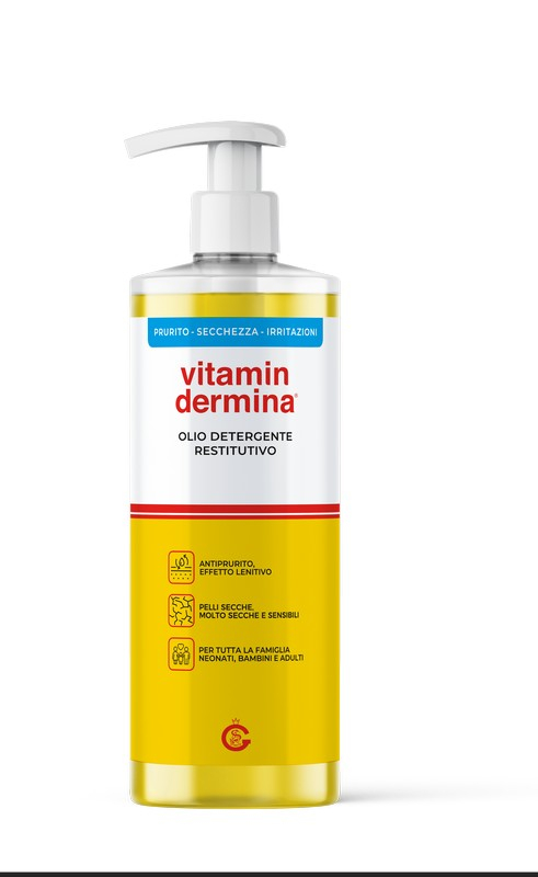 VITAMINDERMINA Olio Det.500ml