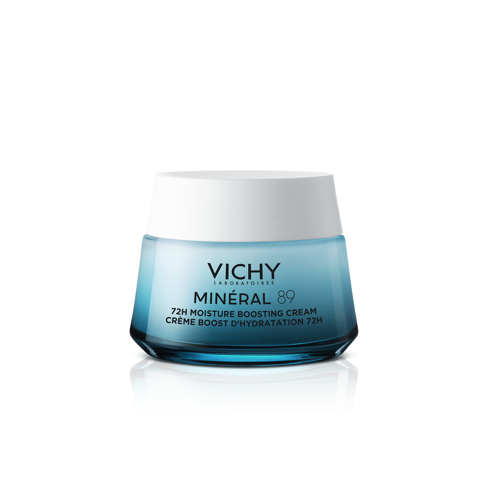 Vichy Minéral 89 Crema Boost Idratazione 100H Ricca per pelli secche e molto secche 50ml