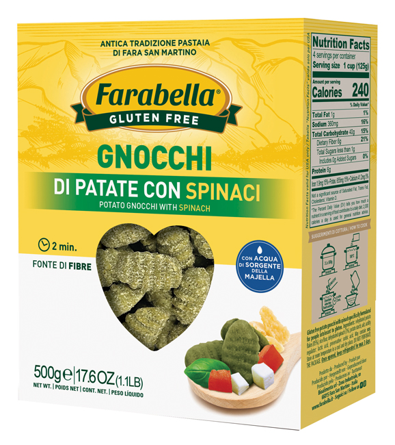 FARABELLA Gnocchi Patate Spinaci