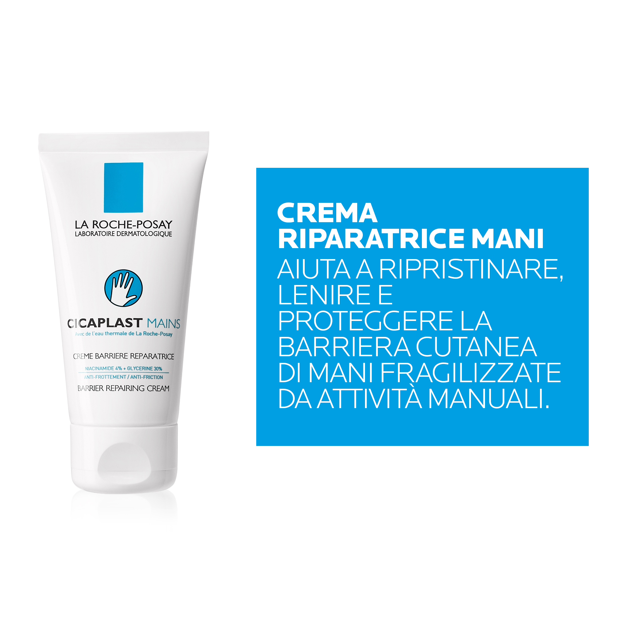 La Roche-Posay Cicaplast - Crema Mani Riparatrice 50 ml