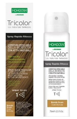 Specchiasol Tricolor Spray Rapido Ritocco Biondo Scuro 75 ml