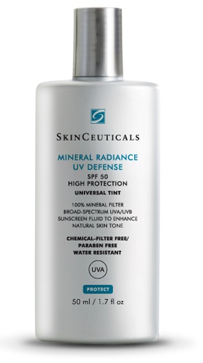 SkinCeuticals Mineral Radiance UV Defense SPF 50 Protezione solare colorata formulata con Diossido di Titanio 50 ml