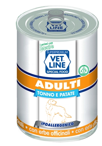VET LINE AD TONNO/PAT 400G