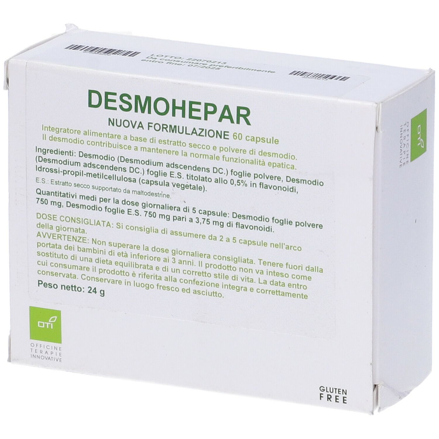 DESMOHEPAR NF 60CPS