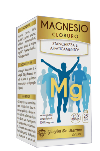 Dr. Giorgini Magnesio Cloruro Integratore Ricostituente 150 Pastiglie
