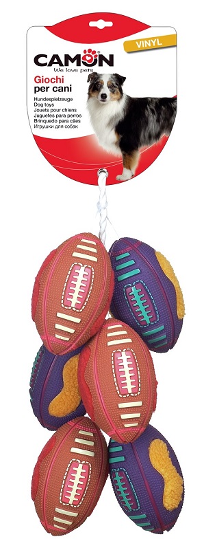 TRECCIA PALLA RUGBY 19CM