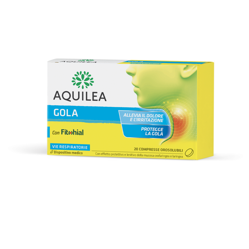 Aquilea Gola contro gola infiammata 20 compresse orosolubili