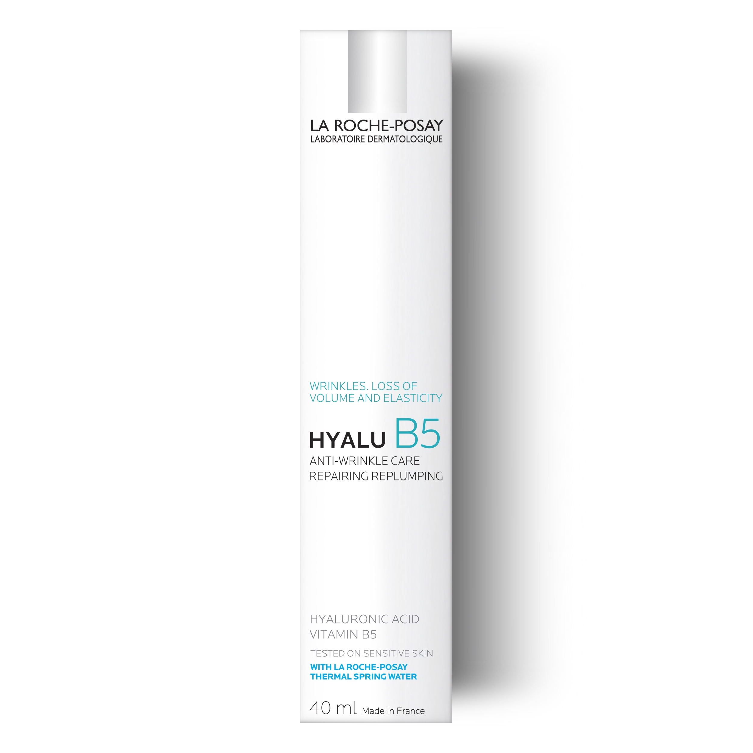 La Roche-Posay Hyalu B5 Crema 40 ml. Crema anti-rughe riparatrice rimpolpante per la pelle sensibile.