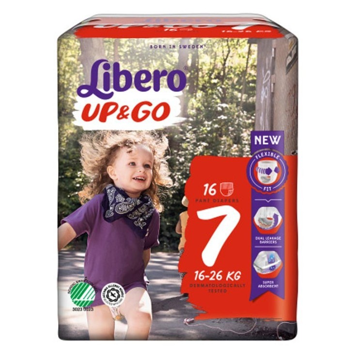 LIBERO UP&amp;GO PANN 7 16-26 16PZ