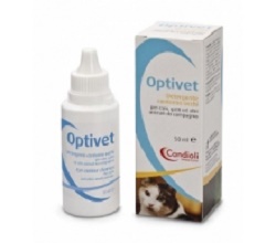 Candioli Optivet Detergente Contorno Occhi Cani E Gatti 50 ml