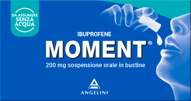 MOMENT SOLUZIONE ORALE SOSPENSIONE IN BUSTINE 8 BUSTINE 200MG