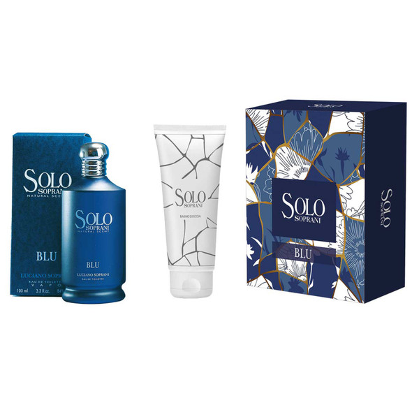 SOPRANI SOLO BLU KIT EDT100+S/GEL2