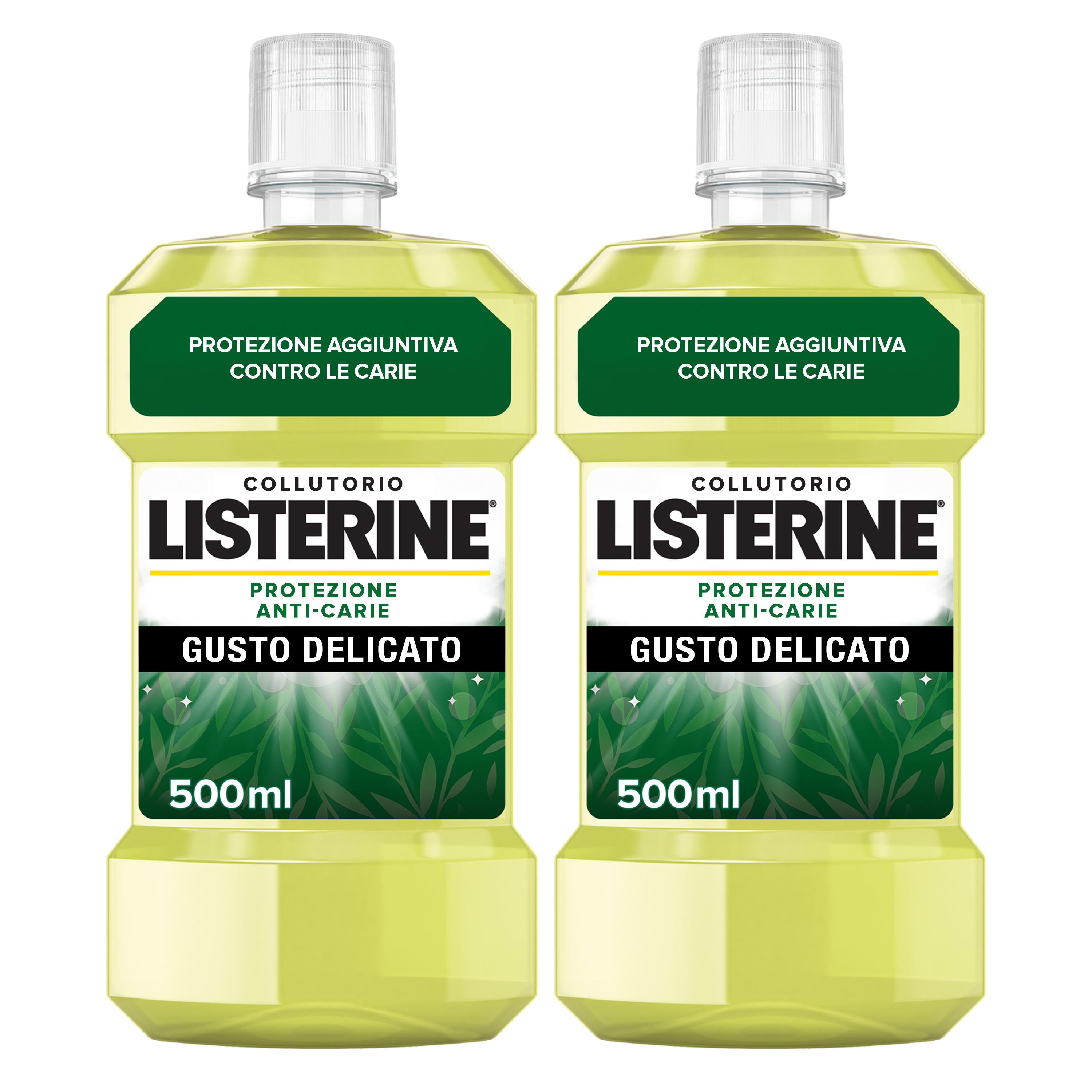 LISTERINE PROTEZIONE ANTI CARIE 500ML BUNDLE