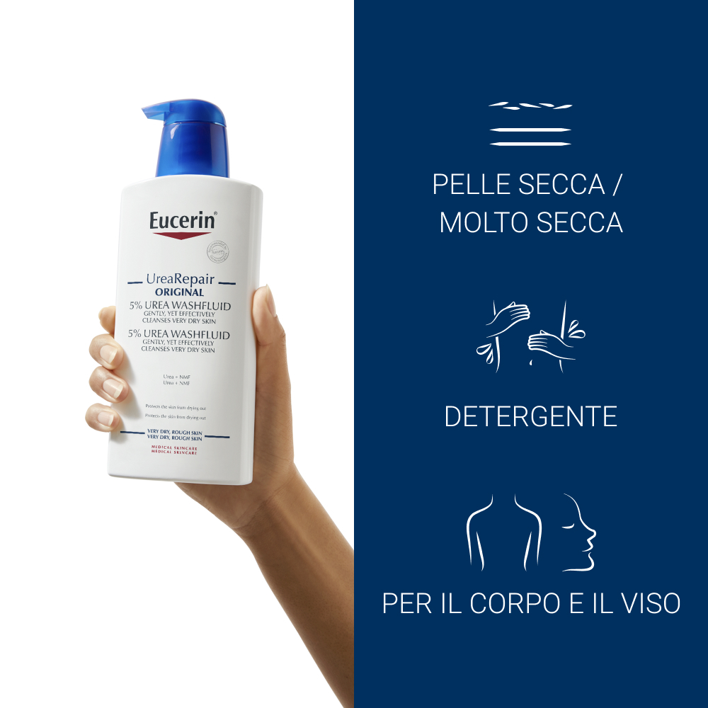 Eucerin UreaRepair Detergente Fluido Corpo 5% Urea 400 ml