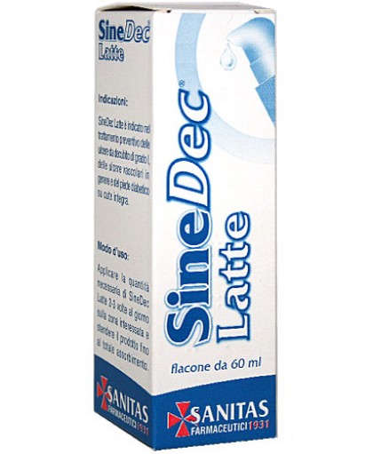 Sinedec Latte Trattamento Preventivo Ulcere Vascolari e Piede Diabetico 60 ml
